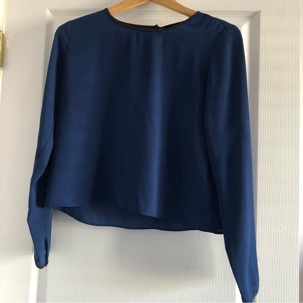 Blue Forever 21 Blouse